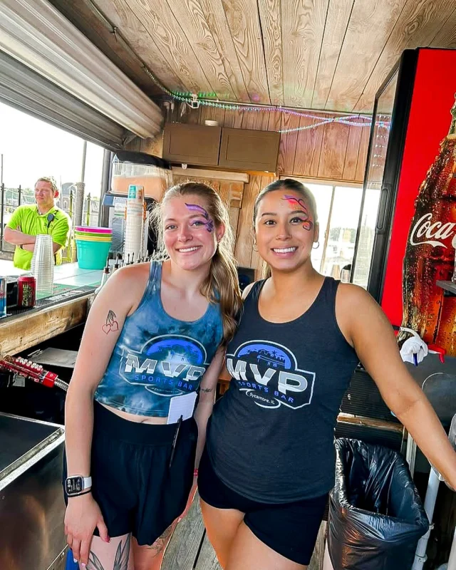 Looking for plans this Saturday? Discover fun for the whole family at @mvpsportsbarsycamore! 🎉

Enjoy a day full of activities:
🌽 Corn Hole Tournament
🍹 Drinks served up by your favorite bartenders
🍔 Tasty bites from the MVP Kitchen
🎨 Face painting with Brooke
🎶 Live music in the garden with Danny Garwood & Co. starting at 8PM

Make a day of it—MVP’s has something for everyone! #DiscoverSycamore #SycamoreEvents #MVPSyc